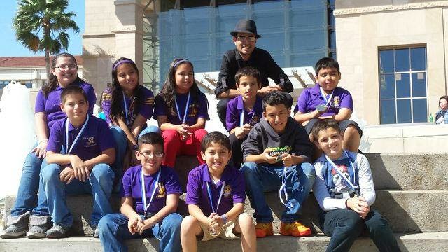 Teaching a group of children