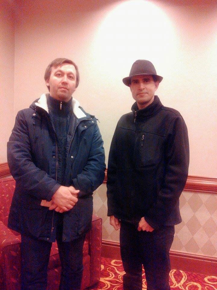 With a fellow player